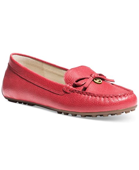 michael kors flat shoes womens|michael kors moccasins women.